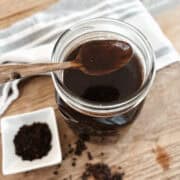 Homemade elderberry honey syrup for a natural immune support how to use