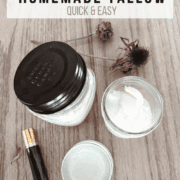 Pinterest Image for homemade tallow how to render beef suet