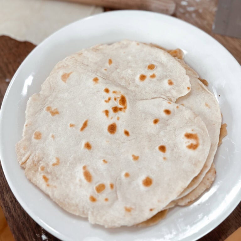 Sourdough discard tortillas featured image
