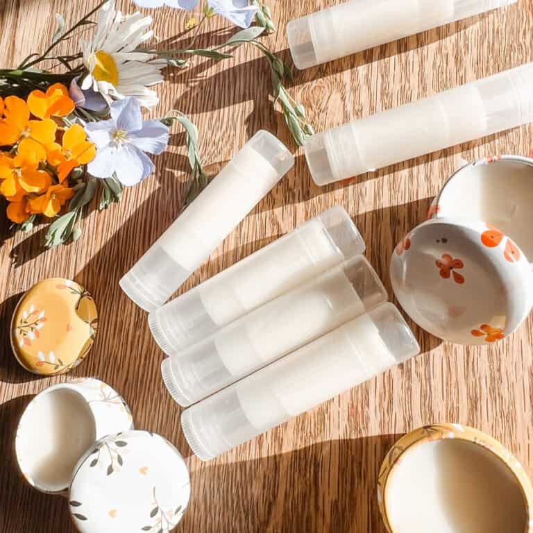Featured image for tallow chapstick and lip balm